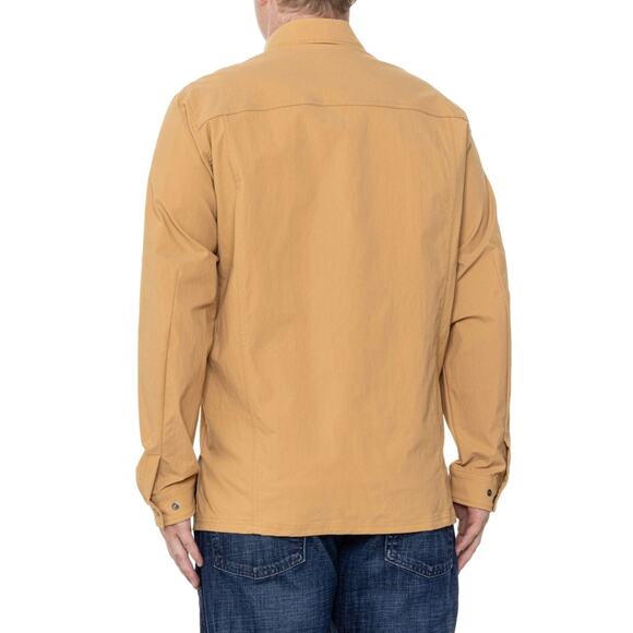 POC Men's Rouse Long Sleeve Snap Front Biking Shirt Aragonite Brown NWT - Size M - Picture 2 of 4